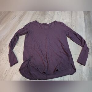 Lululemon Athletica Purple Long Sleeve Top